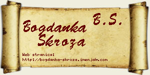 Bogdanka Skroza vizit kartica
